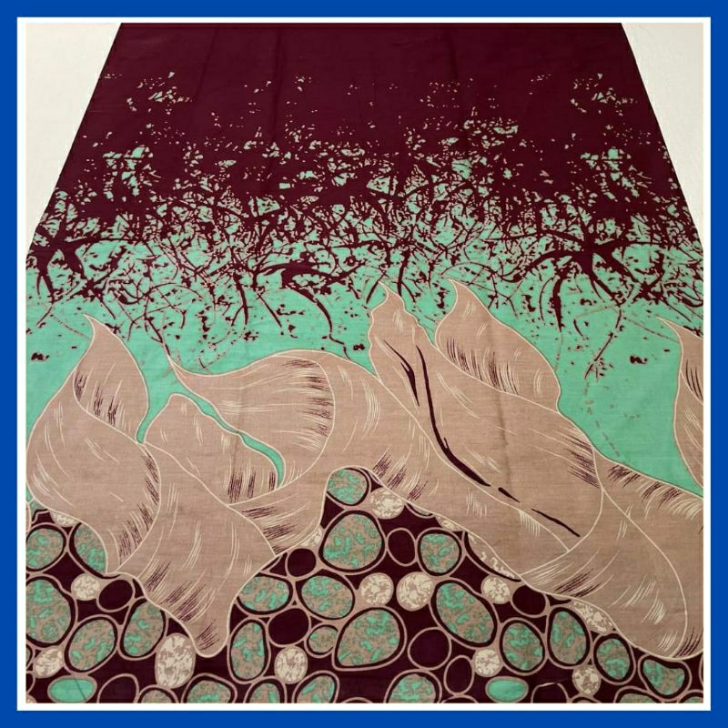 kain batik Pekalongan motif daun pisang