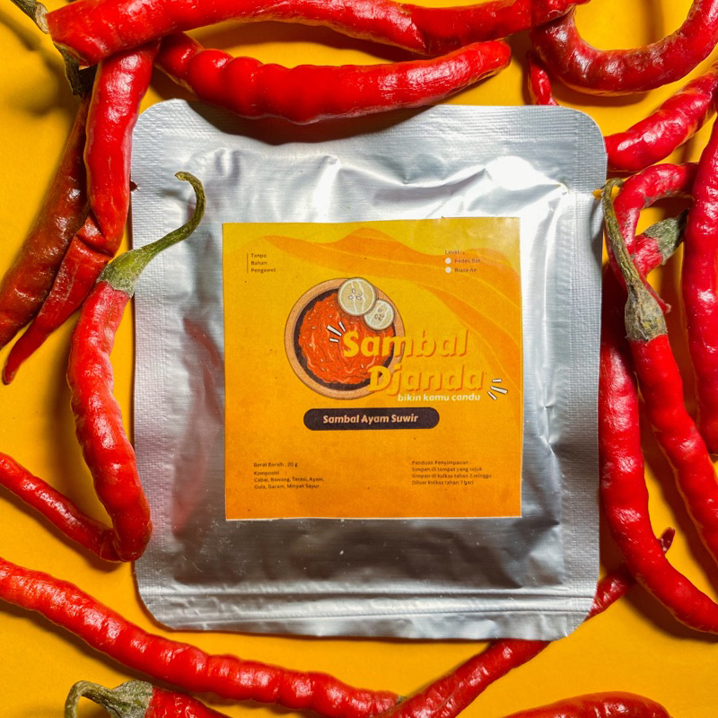 

SambalDjanda Sachet -SambalAyamSuwir