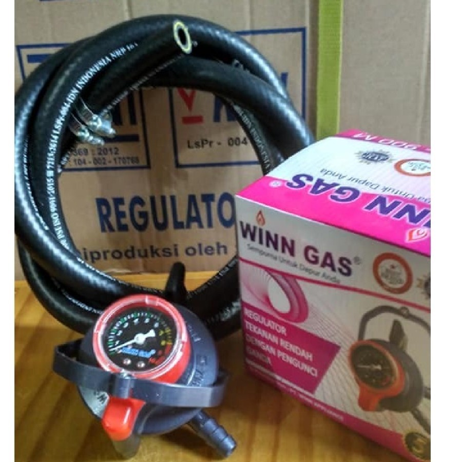 Winn Gas , W 900 M , Selang , Regulator , Gas LPG 3 Lapi , Asli Ori