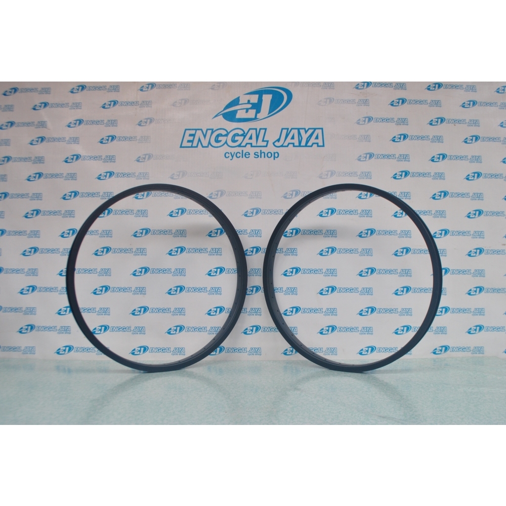 Velg Rim Sepeda Anak 20 Murni 406 36H Alloy OXO By Strummer TAIWAN Hitam - Rims Sepeda BMX Mini Midi