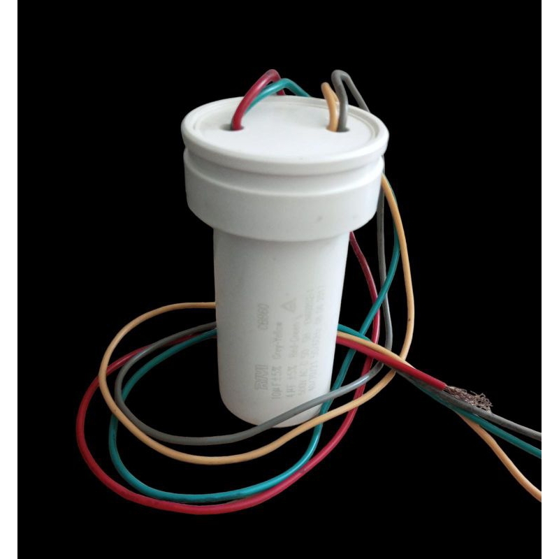 kapasitor mesin cuci 2 tabung sharp,politon, dll originalRIYI