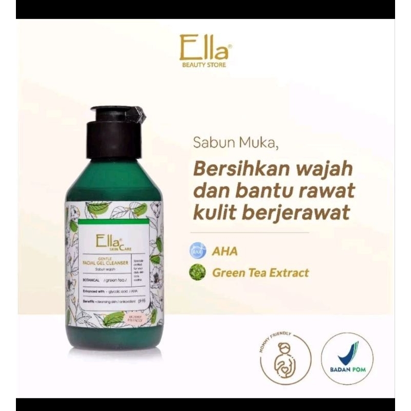 [ JASTIP ELLA SOLO ] SABUN MUKA GREENTEA ELLA SKINCARE
