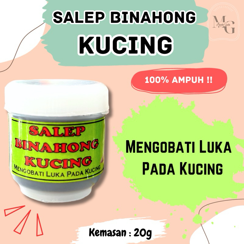 Salep Binahong Kucing | Salep Luka Kucing | Salep Obat Luka Kucing | Krim Luka Kucing