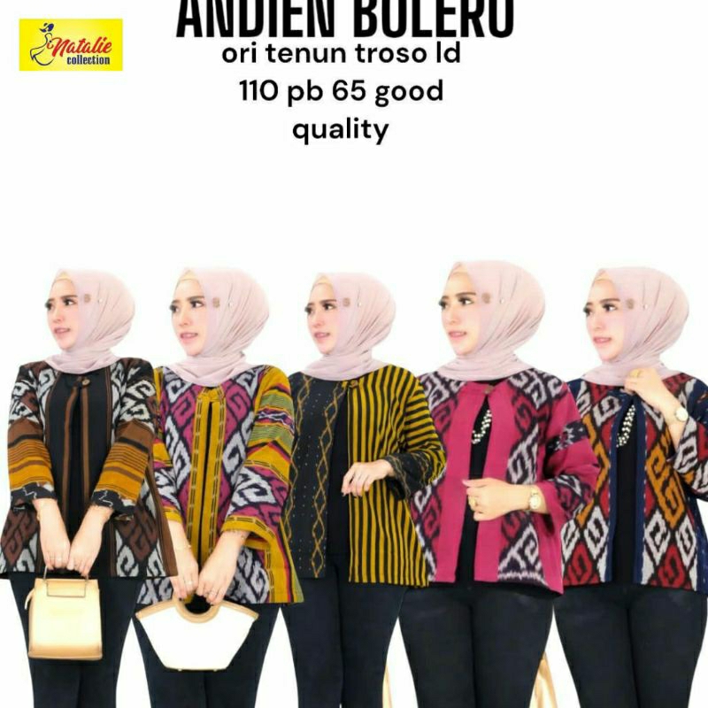 andine blouse by natalie || ori tenun troso ld 110