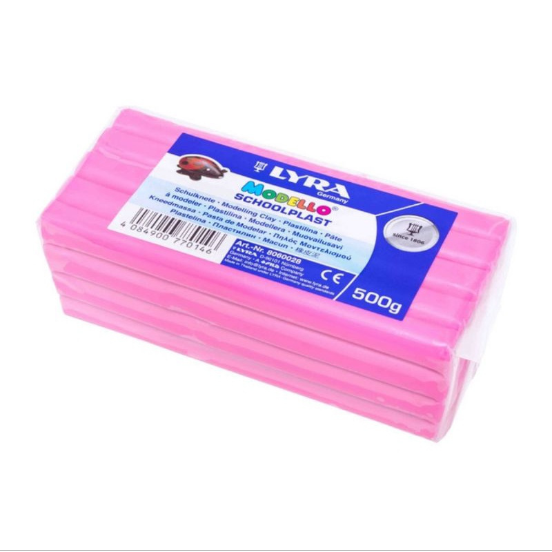 

HJK Lyra Modelling Clay / Lilin Mainan 500 Gram ( Modello Plasticine ) - Pcs - Promo -SALE