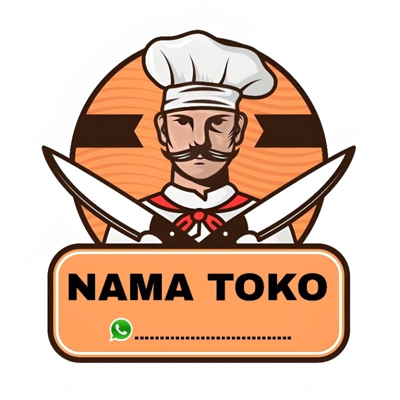 

(Minimal order 100 pcs) STIKER PRODUK KEMASAN CEMILAN / MAKANAN / SNACK BOX TINGGAL TEMPEL