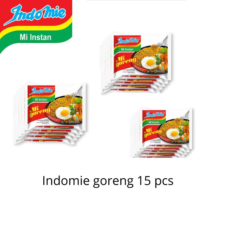 

indomie mie instan - mie goreng 15 pcs