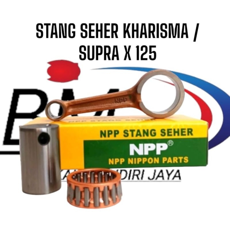 STANG SEHER CONROD KARISMA SUPRA X125 NPP