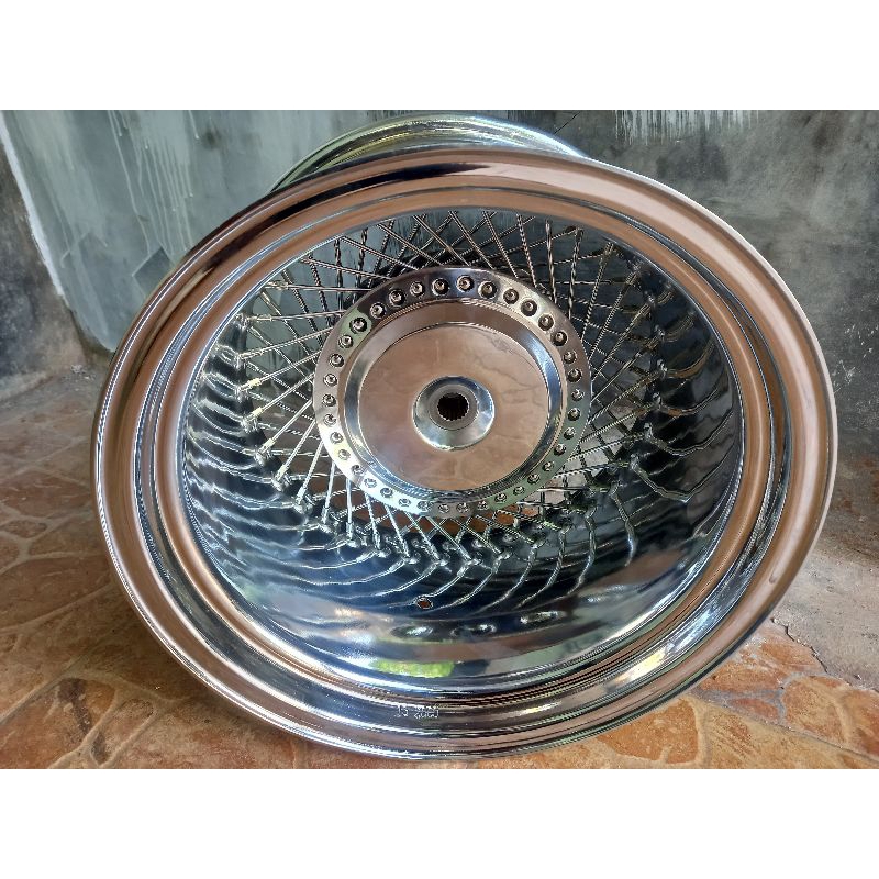 velg belakang matic lowrider ring 14 lebar 8inch