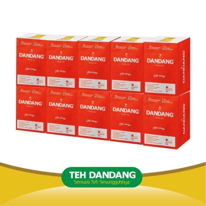 

TEH DANDANG MERAH 40G - TEH TUBRUK - 1 SLOP ISI 10PCS