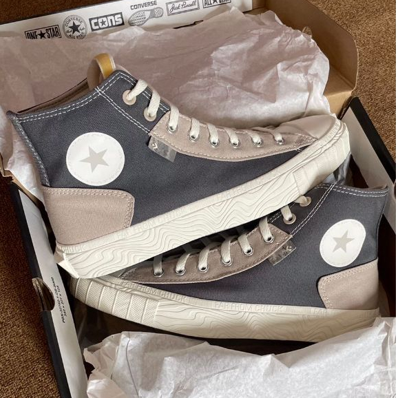 Converse Chuck Taylor 70s High (WB013) • Colour : Iron Grey / Papyrus
