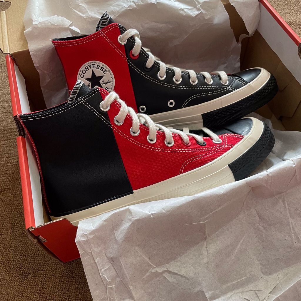 Converse Chuck Taylor 70s High Rivals (UH040) • Colour : Red / Black Egret