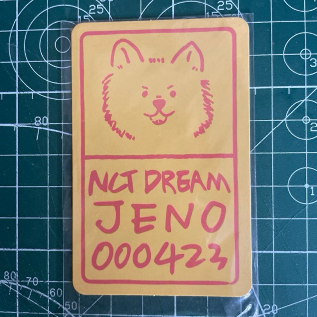 jeno lucky card nct dream anniv 6th