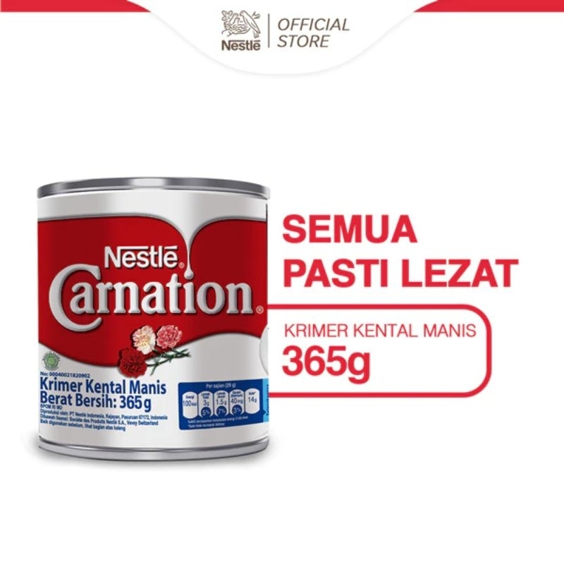 

Nestle Carnation kental manis 365gr