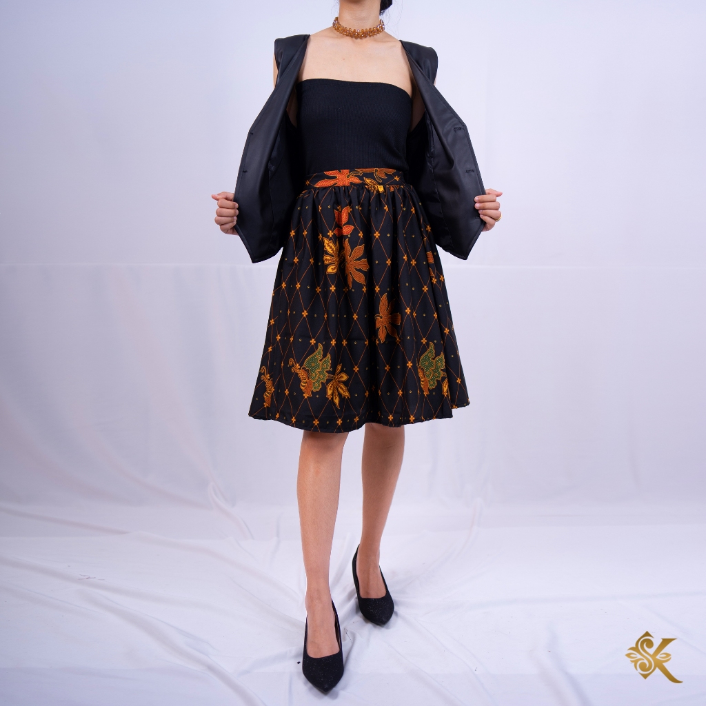 Rok Batik / Rok Bawahan Wanita Batik / Outfit Batik Modern / Outfit Kondangan / Outfit Kantor