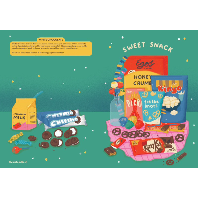 

A5 NOTEBOOK SOFT HARD COVER SWEET SNACK