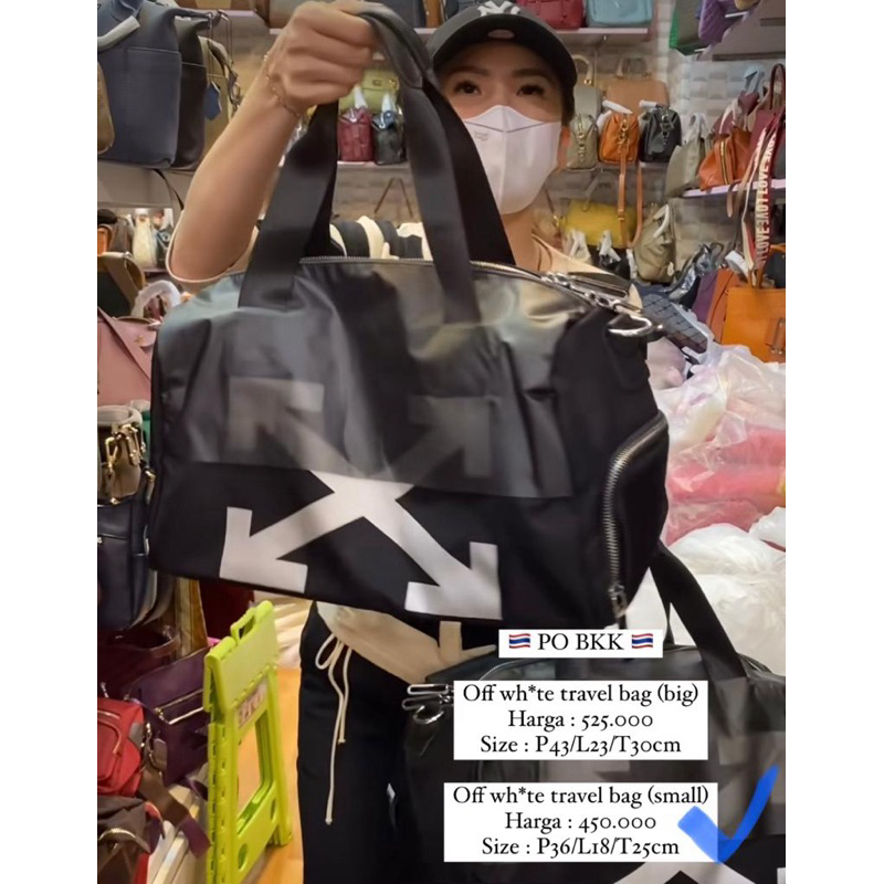 preloved tas gym / tas travelling