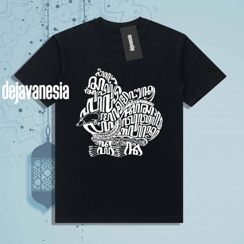 DJVNS TSHIRT KAOS AKSARA JAWA SEMAR COTTON COMBED 24S