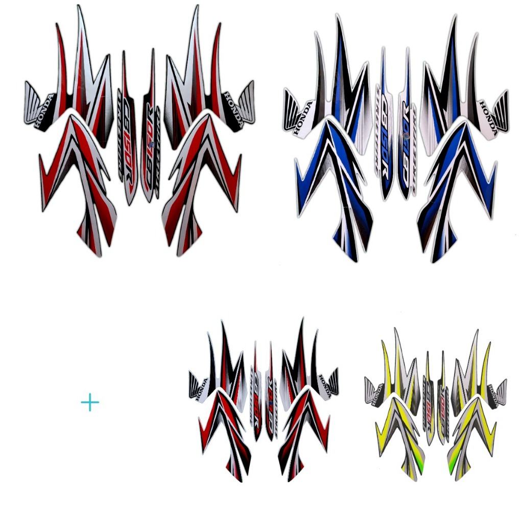 STIKER STRIPING LIS BODY MOTOR HONDA CB150R 2013 STRIPING CB 150R 2013 STANDAR FULL SET