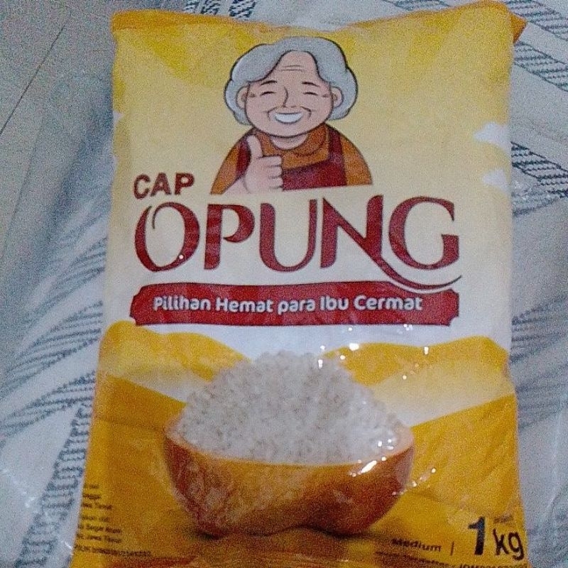 

beras cap opung 1 kg