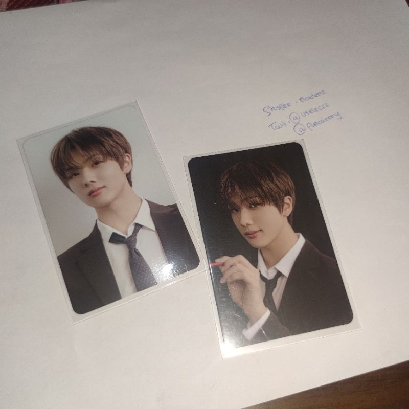 photocard pc official nct dream sg22 jisung bene