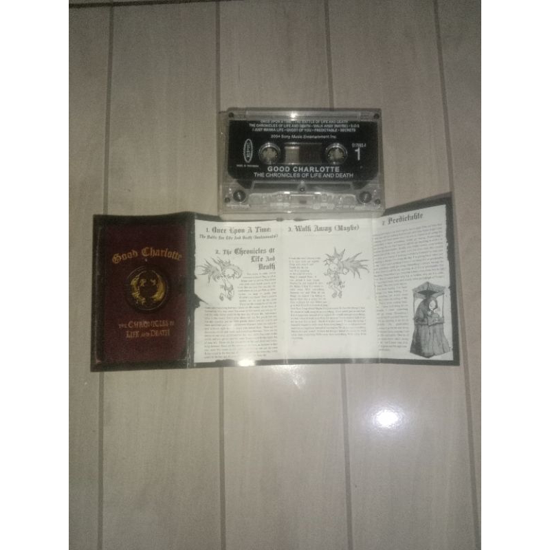 kaset pita good charlotte