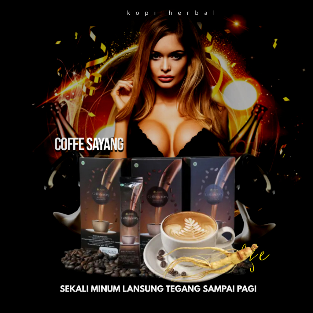 

Promo!! 1BOX Coffe Sayang 5 Sachet Best Coffe Ori Jks88