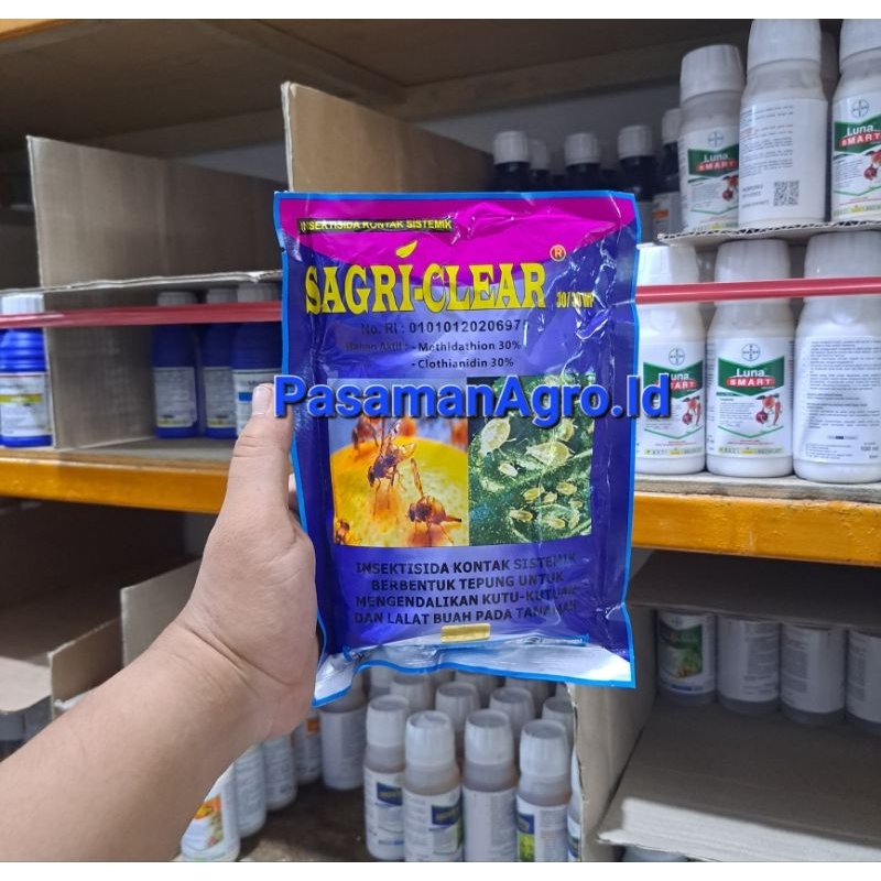 INSEKTISIDA SAGRI CLEAR 30/30 WP - 100 GRAM