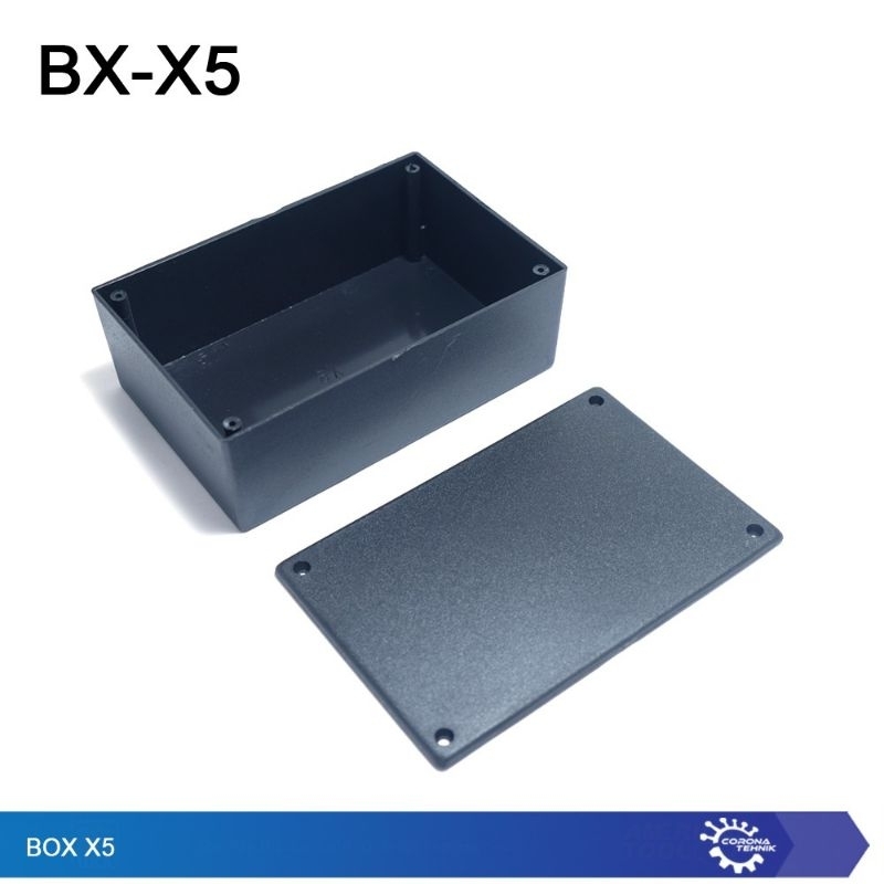 AEBDG BOX PROJECT X5 MULTI FUNGSI BOX KOTAK KX5 - BOX ELEKTRONIK X5 BOX X5 BOX HITAM X5 BOX ARDUINO