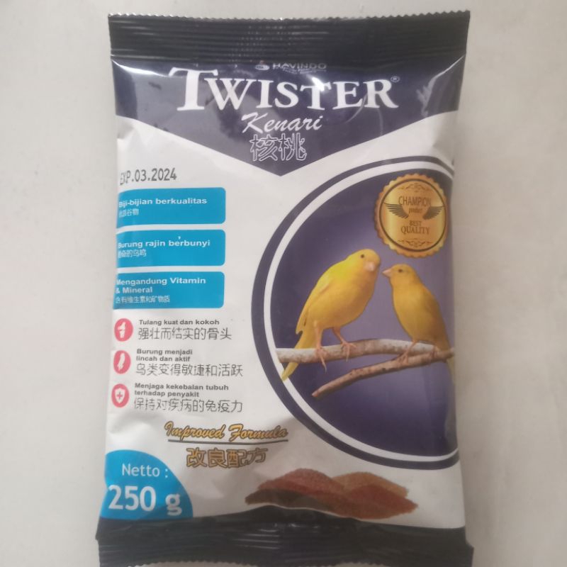 PAKAN BURUNG KENARI / PAKAN BURUNG KENARI TWISTER / TWISTER KENARI / HAVINDO