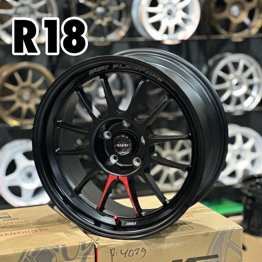 VELG VIPER FLOW FORMING RING 18 VELG MOBIL INNOVA,CIVIC,XPANDER,HRV R18