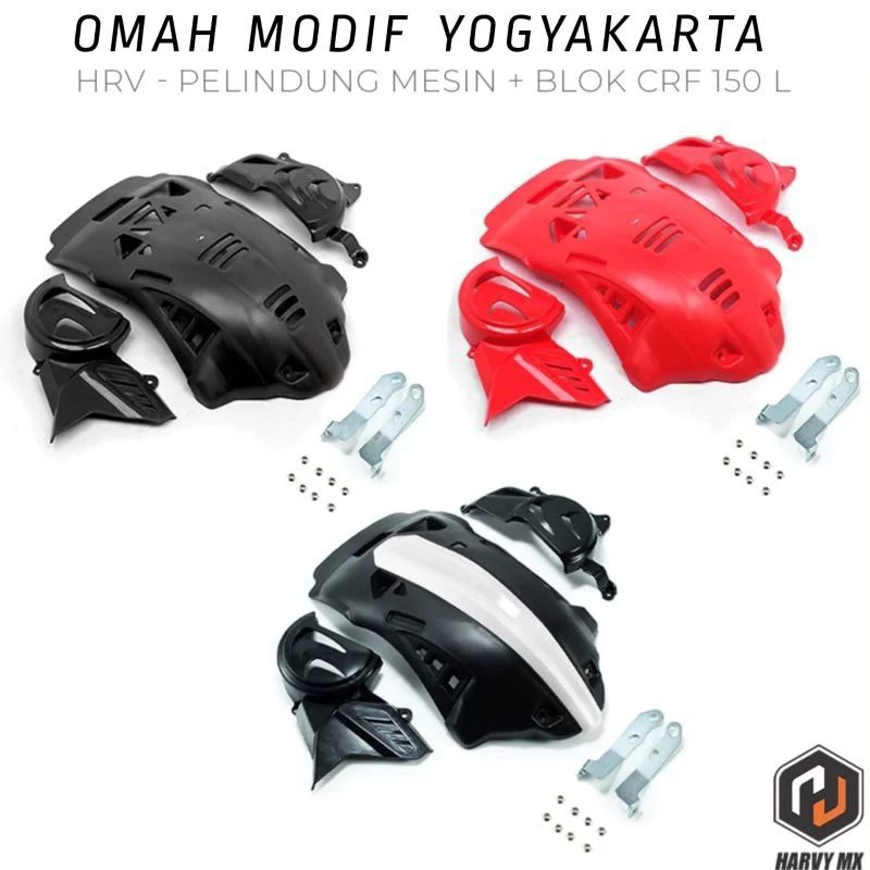 Cover mesin CRF 150 L Cover tutup blok CRF 150 L cover body set CRF 150 L pnp CRF 150 L cover engine