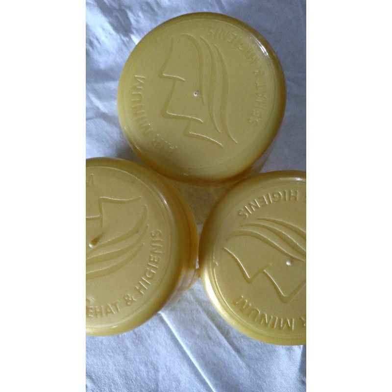 Tutup Galon isi ulang RATA warna Gold