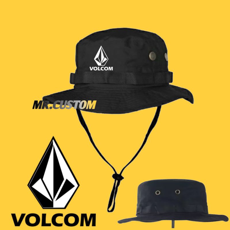 Topi Pantai Outdoor Volkom - Topi Rimba Adventure - Topi Gunung Mendaki - Topi Hiking Pria Wanita De