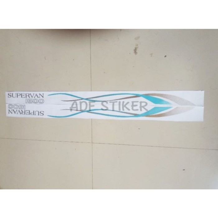 Stiker sticker body espass zebra espass supervan 1.6