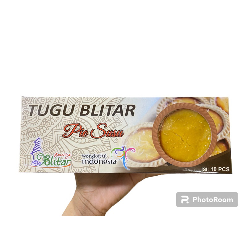 

2Xbtygneal Sakha Snack ) Pie Susu Tugu Blitar Isi 10 Pcs Oleh - Oleh Khas Blitar