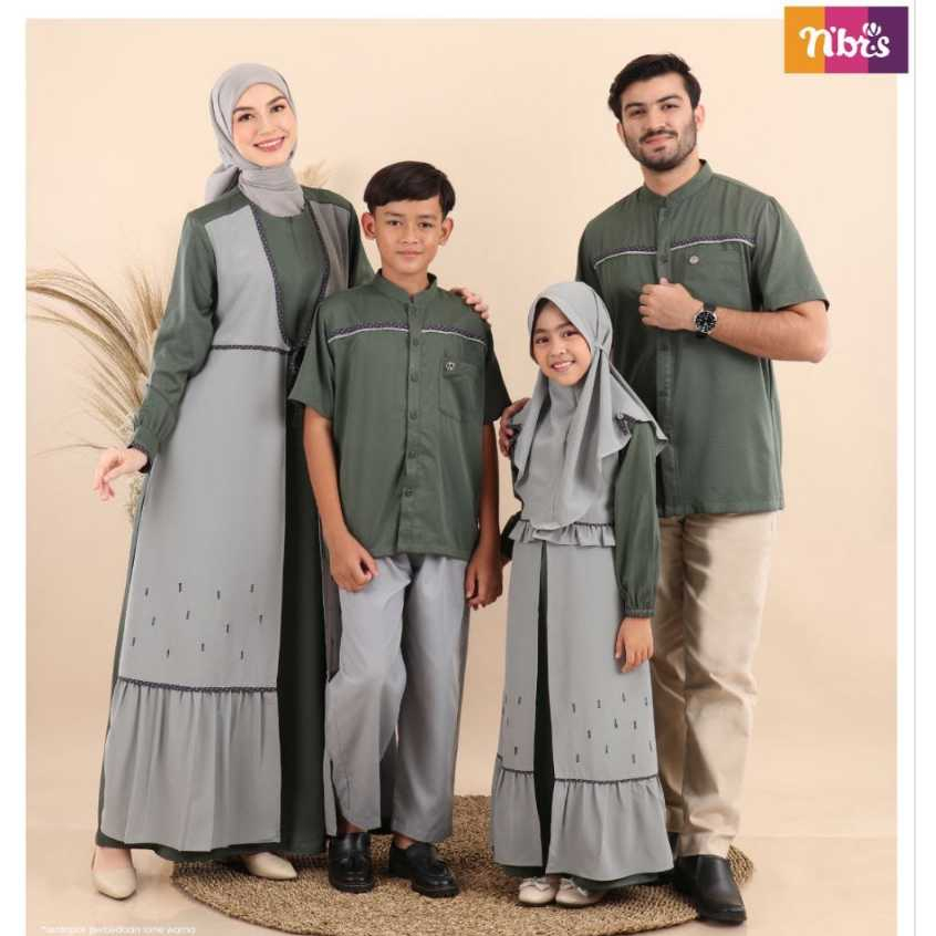 SARIMBIT KELUARGA 2024 NIBRAS RAYYA SERIES FARRAH EMERALD BAJU COUPLE PASANGAN MEWAH PREMIUM TERBARU