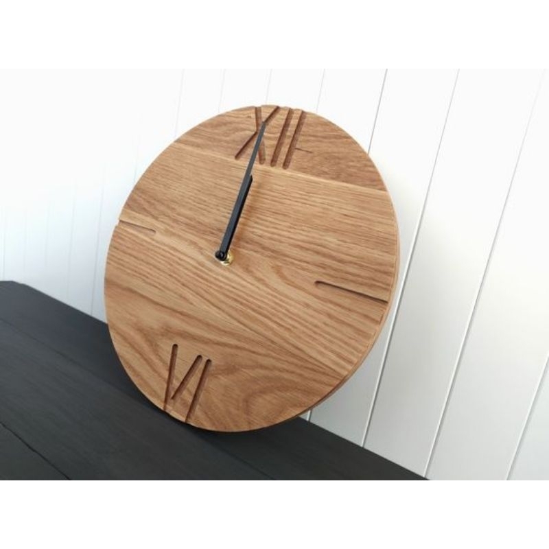 Jam Dinding Unik Romawi Kayu Jati