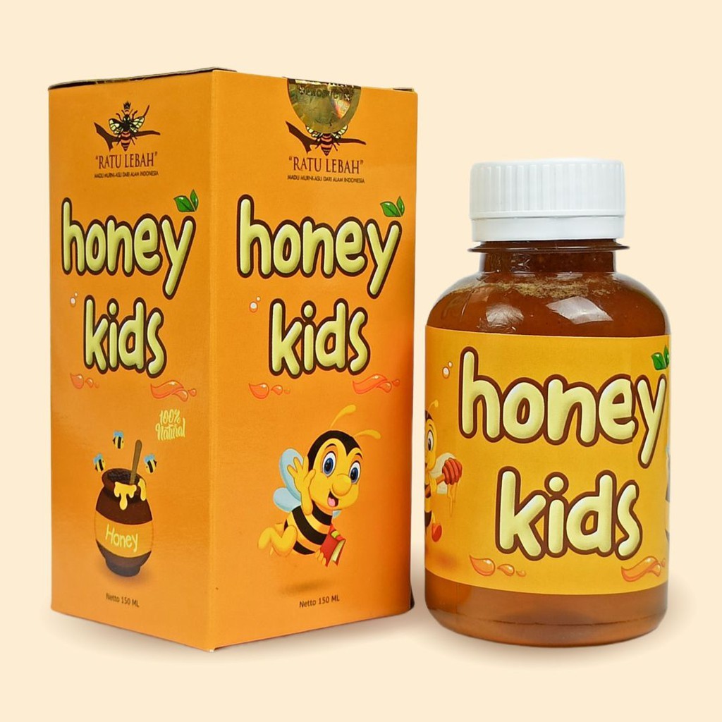

Honey Kids 150 ML Madu Anak Mengandung Madu Murni Asli plus Propolis Royal Jelly Beepollen Spirulina