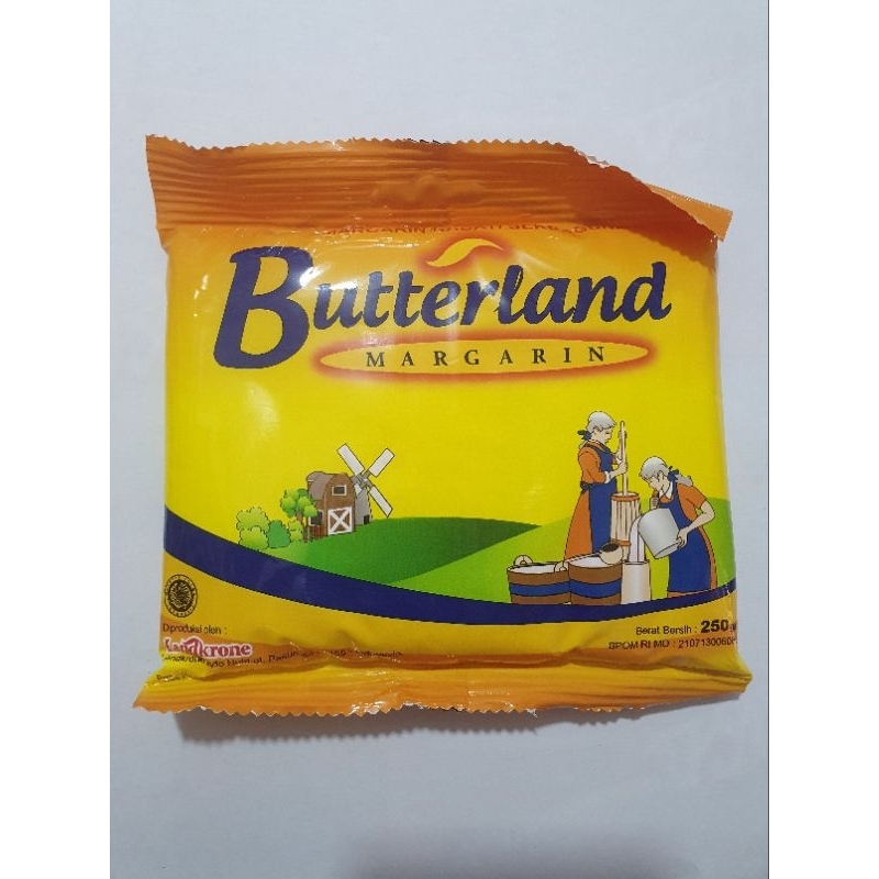 

Butterland Margarine 250gr