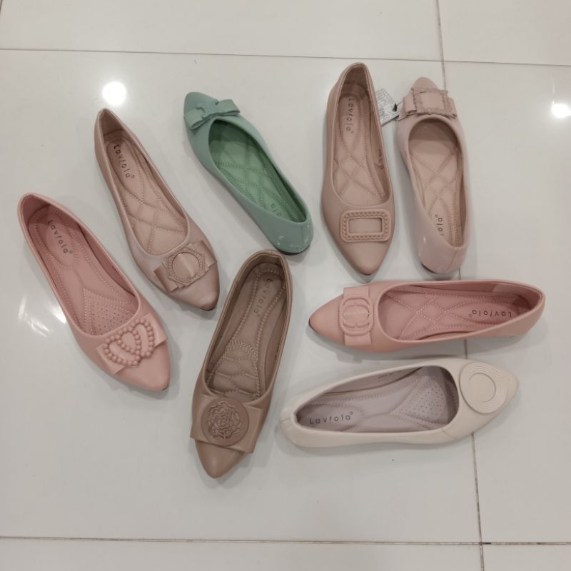 LAST STOCK LAVIOLA LAWRENSIA SEPATU FLAT | SANDAL TALI | ORIGINAL