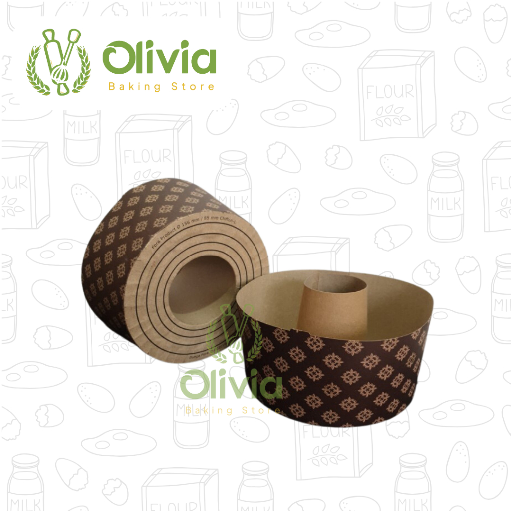 Cup Chiffon / Baking Case Chiffon 15.6x8.5 cm Cup Kertas Chiffon / Cup Case / Baking Cup