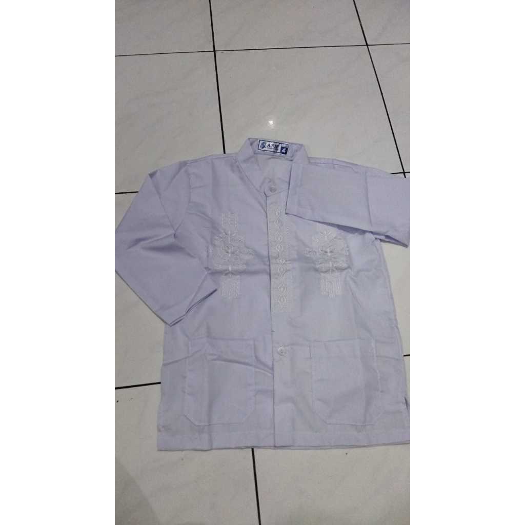 BAJU MUSLIM BORDIL LAKI LAKI TPQ/PAUD/TK/MADRASAH