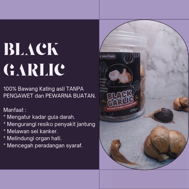 

BLACK GARLIC / BAWANG HITAM / BAWANG KATING HITAM MURAH BERKUALITAS