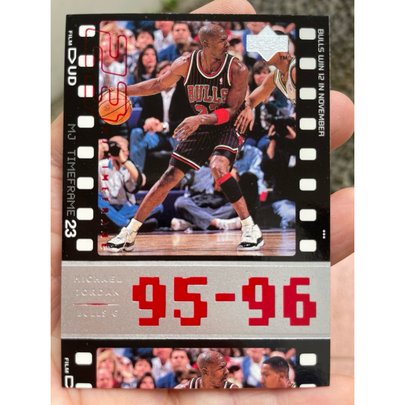 MICHAEL JORDAN TIME FRAME CARD 1998 KARTU BASEKET BALL UPPER DECK