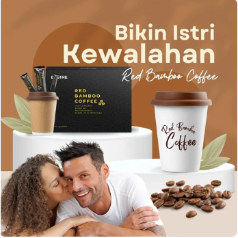 Kopi Herbal Pria - Red Bamboo Coffee | Suplemen Untuk Stamina Khusus Pria