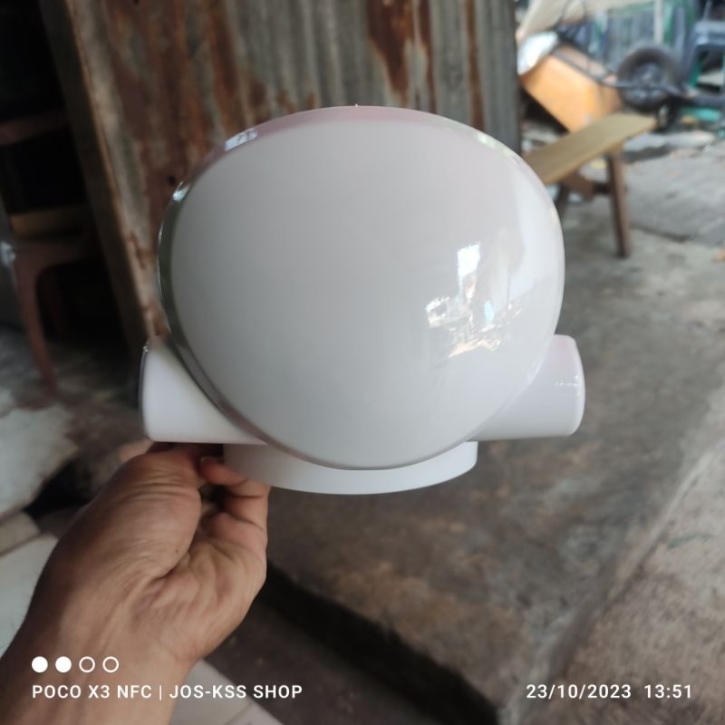 Batok kepala depan honda scoopy lama scoopy karbu warna putih dan hitam