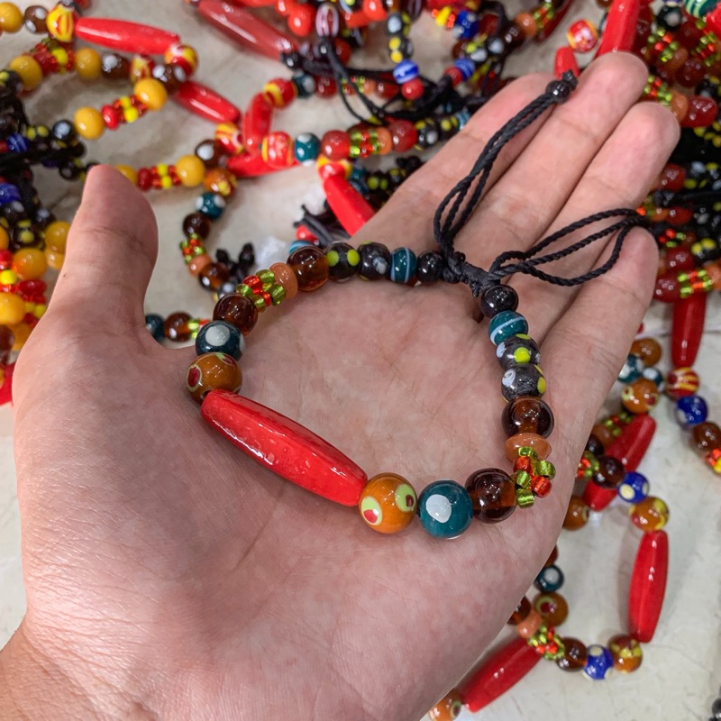 Gelang Manik Dayak Batu Lamiyang Kalimantan