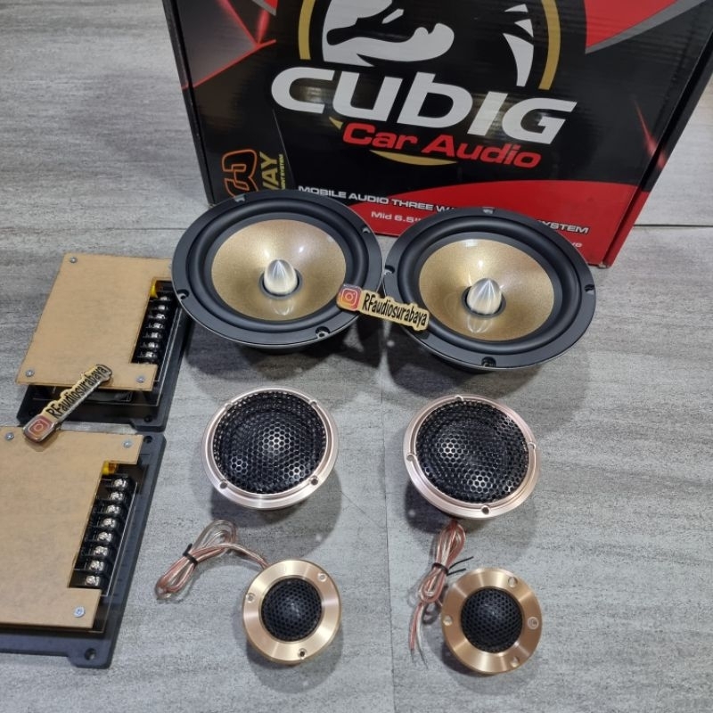 Speaker 3 way  cubig Gold series MKII  3way cubig gold mk2