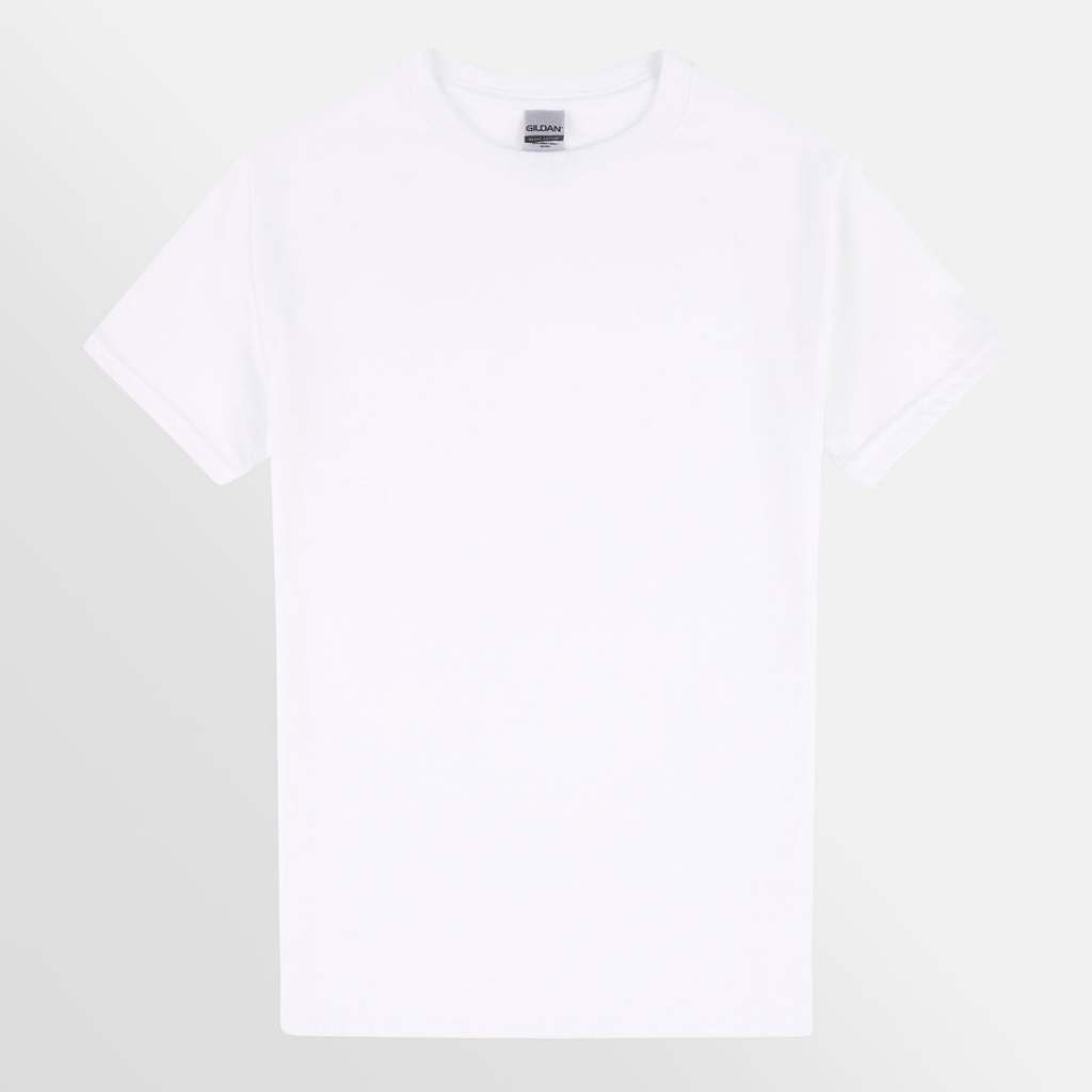 KAOS POLOS GILDAN ULTRA  WHITE SIZE XL